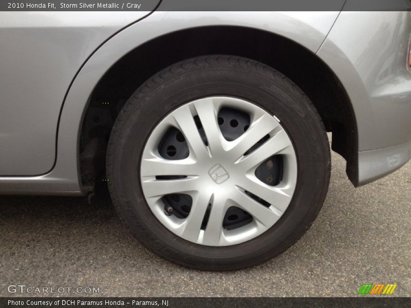 Storm Silver Metallic / Gray 2010 Honda Fit