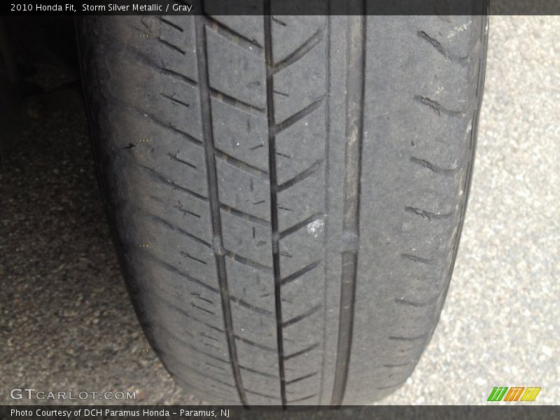 Storm Silver Metallic / Gray 2010 Honda Fit