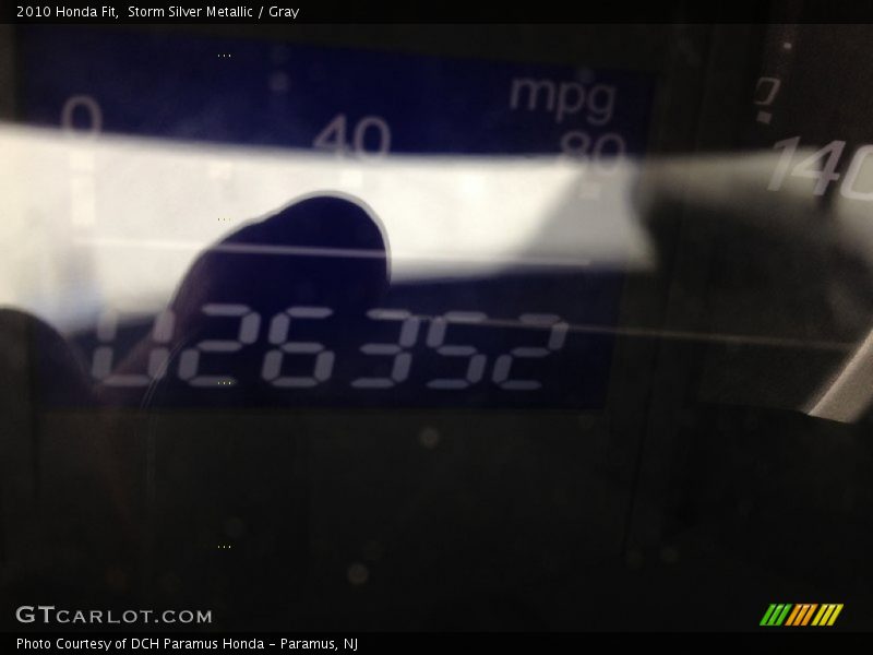 Storm Silver Metallic / Gray 2010 Honda Fit