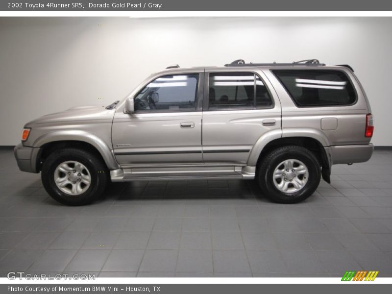 Dorado Gold Pearl / Gray 2002 Toyota 4Runner SR5
