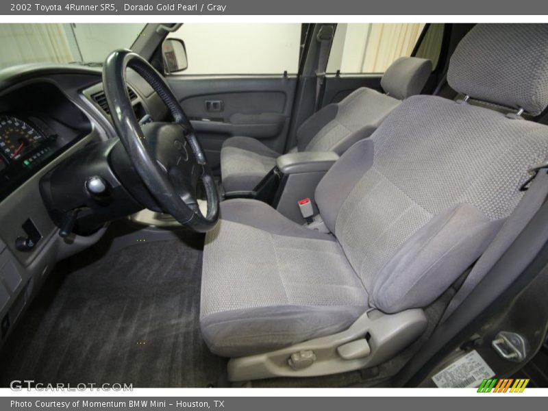 Dorado Gold Pearl / Gray 2002 Toyota 4Runner SR5