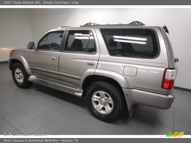 Dorado Gold Pearl / Gray 2002 Toyota 4Runner SR5