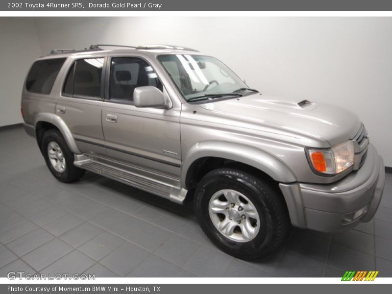 Dorado Gold Pearl / Gray 2002 Toyota 4Runner SR5