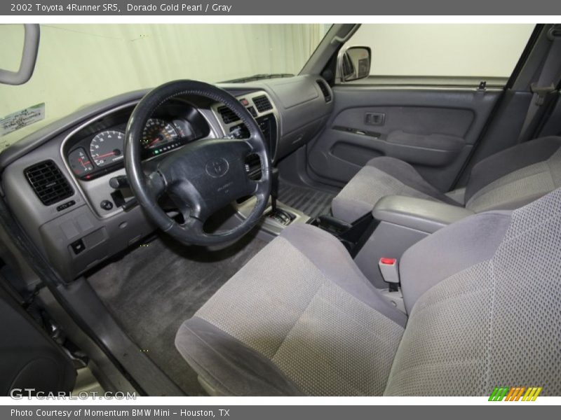 Dorado Gold Pearl / Gray 2002 Toyota 4Runner SR5