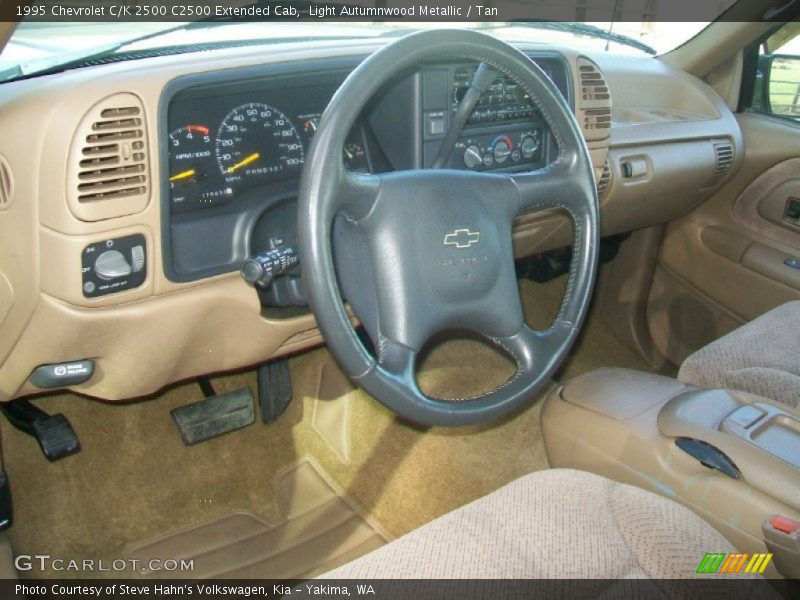 Light Autumnwood Metallic / Tan 1995 Chevrolet C/K 2500 C2500 Extended Cab