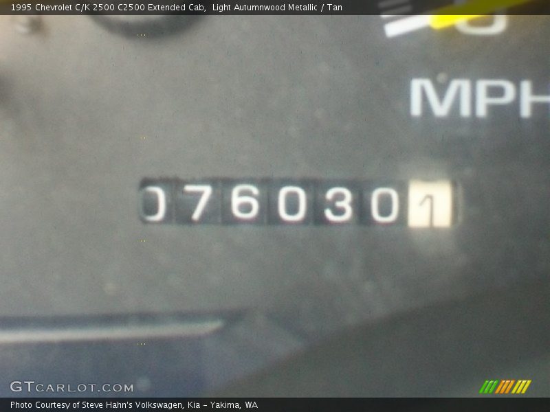Light Autumnwood Metallic / Tan 1995 Chevrolet C/K 2500 C2500 Extended Cab