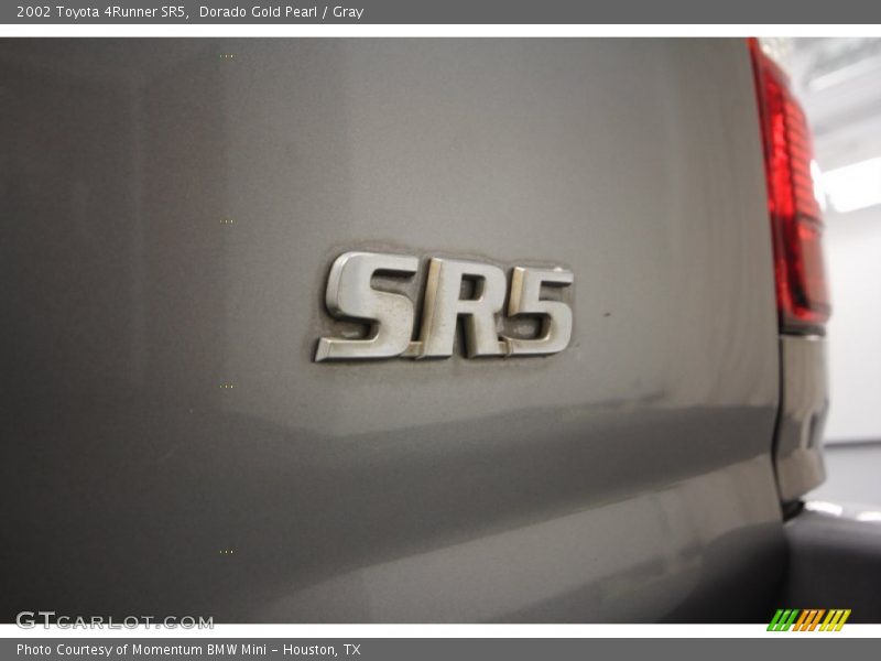 Dorado Gold Pearl / Gray 2002 Toyota 4Runner SR5