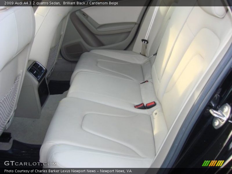 Brilliant Black / Cardamom Beige 2009 Audi A4 3.2 quattro Sedan