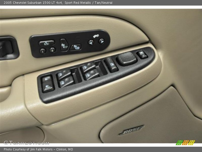 Sport Red Metallic / Tan/Neutral 2005 Chevrolet Suburban 1500 LT 4x4