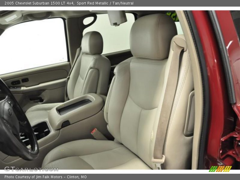 Sport Red Metallic / Tan/Neutral 2005 Chevrolet Suburban 1500 LT 4x4