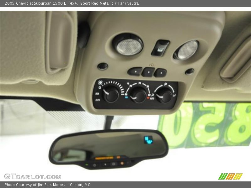 Sport Red Metallic / Tan/Neutral 2005 Chevrolet Suburban 1500 LT 4x4
