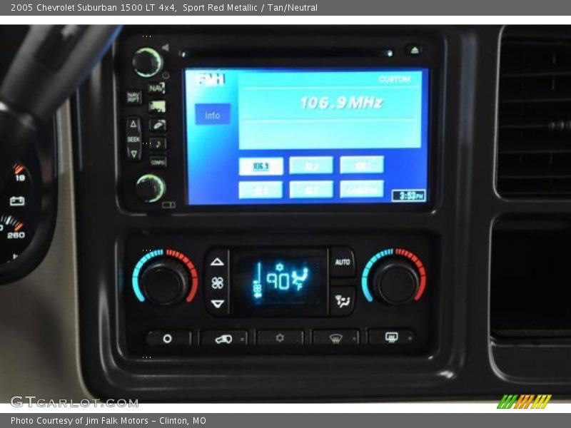 Sport Red Metallic / Tan/Neutral 2005 Chevrolet Suburban 1500 LT 4x4