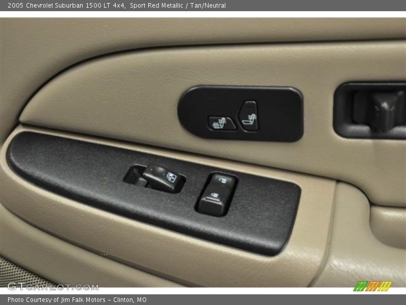 Sport Red Metallic / Tan/Neutral 2005 Chevrolet Suburban 1500 LT 4x4