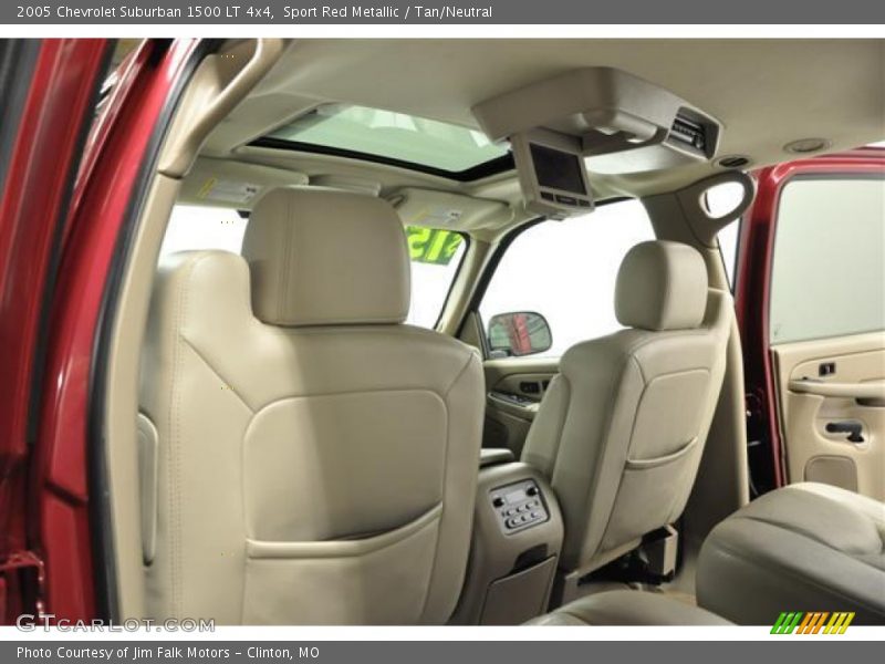 Sport Red Metallic / Tan/Neutral 2005 Chevrolet Suburban 1500 LT 4x4