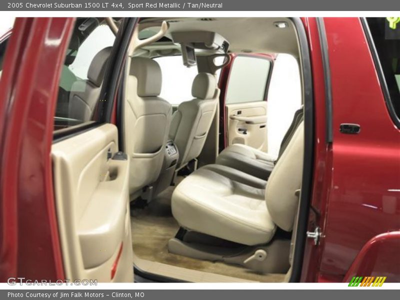 Sport Red Metallic / Tan/Neutral 2005 Chevrolet Suburban 1500 LT 4x4
