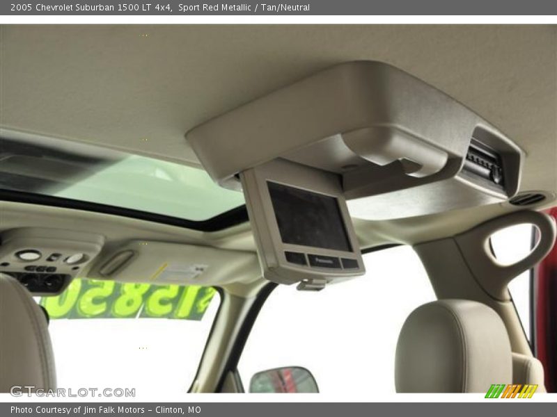 Sport Red Metallic / Tan/Neutral 2005 Chevrolet Suburban 1500 LT 4x4
