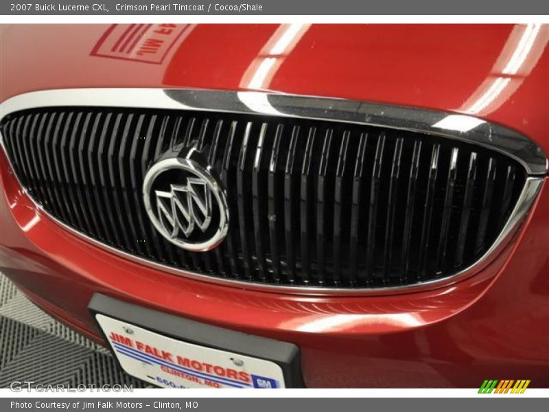 Crimson Pearl Tintcoat / Cocoa/Shale 2007 Buick Lucerne CXL