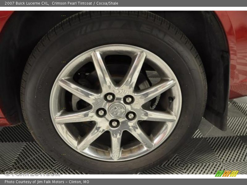 Crimson Pearl Tintcoat / Cocoa/Shale 2007 Buick Lucerne CXL