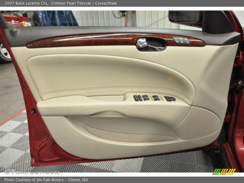 Crimson Pearl Tintcoat / Cocoa/Shale 2007 Buick Lucerne CXL