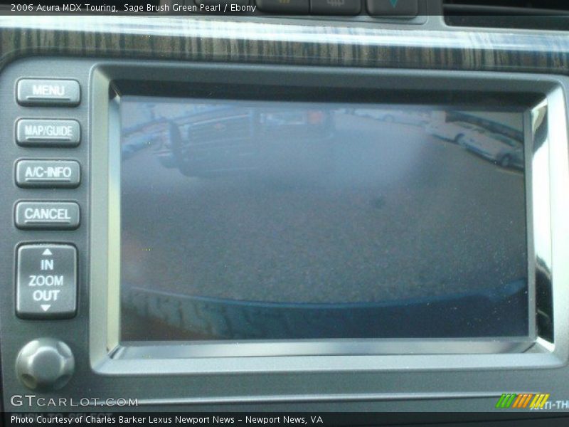 Sage Brush Green Pearl / Ebony 2006 Acura MDX Touring