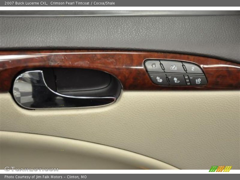 Crimson Pearl Tintcoat / Cocoa/Shale 2007 Buick Lucerne CXL