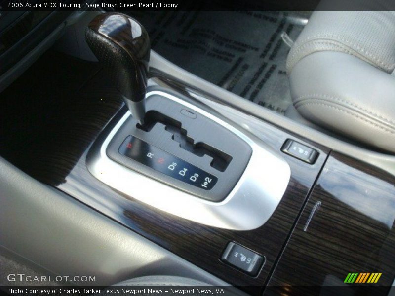 Sage Brush Green Pearl / Ebony 2006 Acura MDX Touring