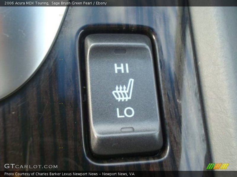 Sage Brush Green Pearl / Ebony 2006 Acura MDX Touring