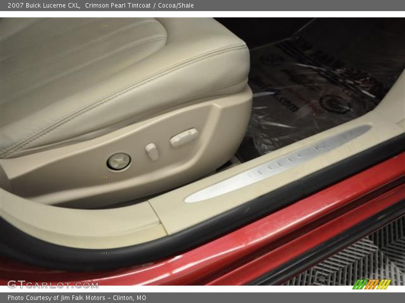 Crimson Pearl Tintcoat / Cocoa/Shale 2007 Buick Lucerne CXL
