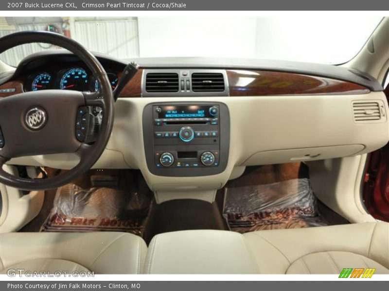 Crimson Pearl Tintcoat / Cocoa/Shale 2007 Buick Lucerne CXL
