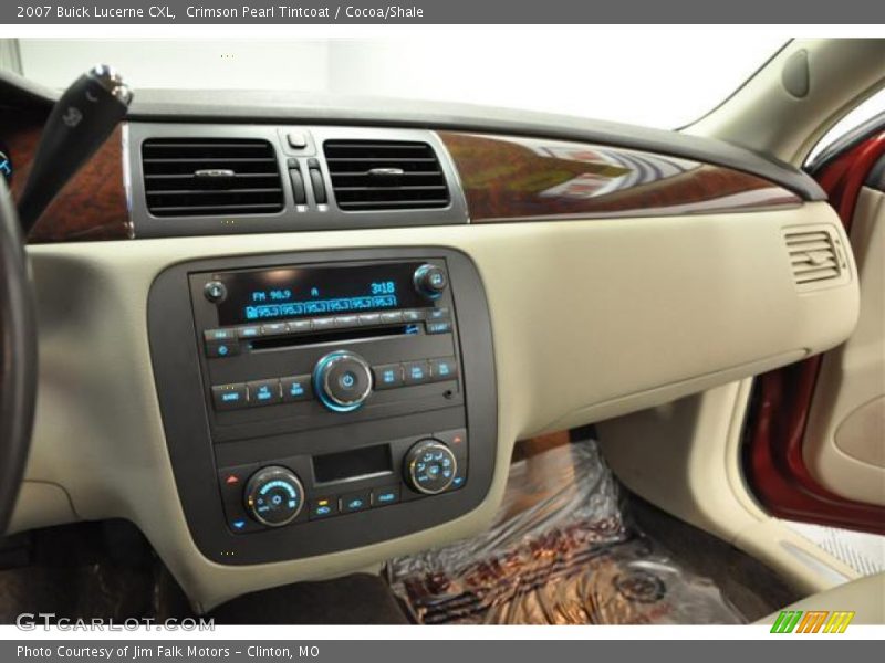 Crimson Pearl Tintcoat / Cocoa/Shale 2007 Buick Lucerne CXL