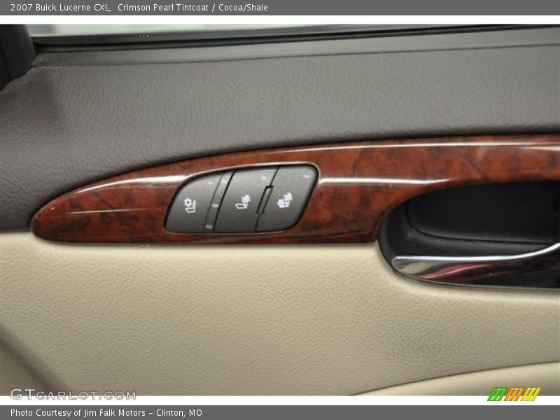 Crimson Pearl Tintcoat / Cocoa/Shale 2007 Buick Lucerne CXL