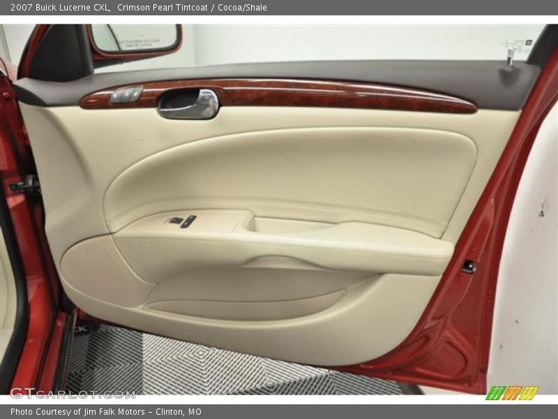 Crimson Pearl Tintcoat / Cocoa/Shale 2007 Buick Lucerne CXL