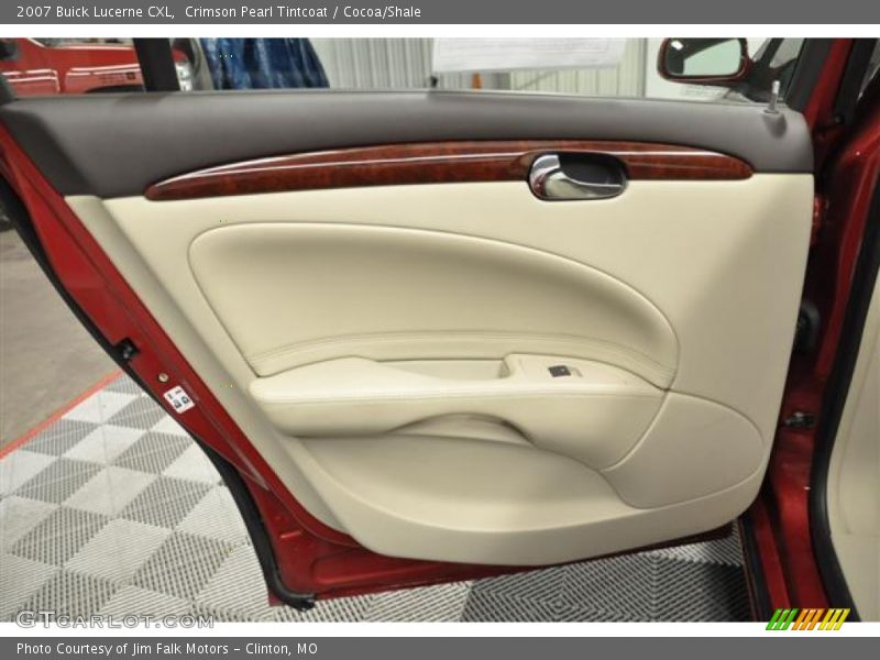 Crimson Pearl Tintcoat / Cocoa/Shale 2007 Buick Lucerne CXL