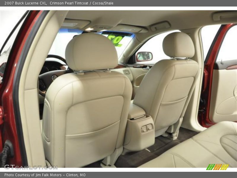 Crimson Pearl Tintcoat / Cocoa/Shale 2007 Buick Lucerne CXL