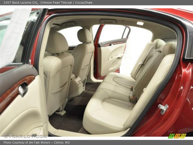 Crimson Pearl Tintcoat / Cocoa/Shale 2007 Buick Lucerne CXL