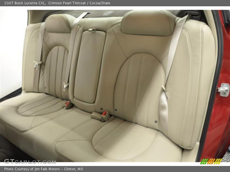 Crimson Pearl Tintcoat / Cocoa/Shale 2007 Buick Lucerne CXL