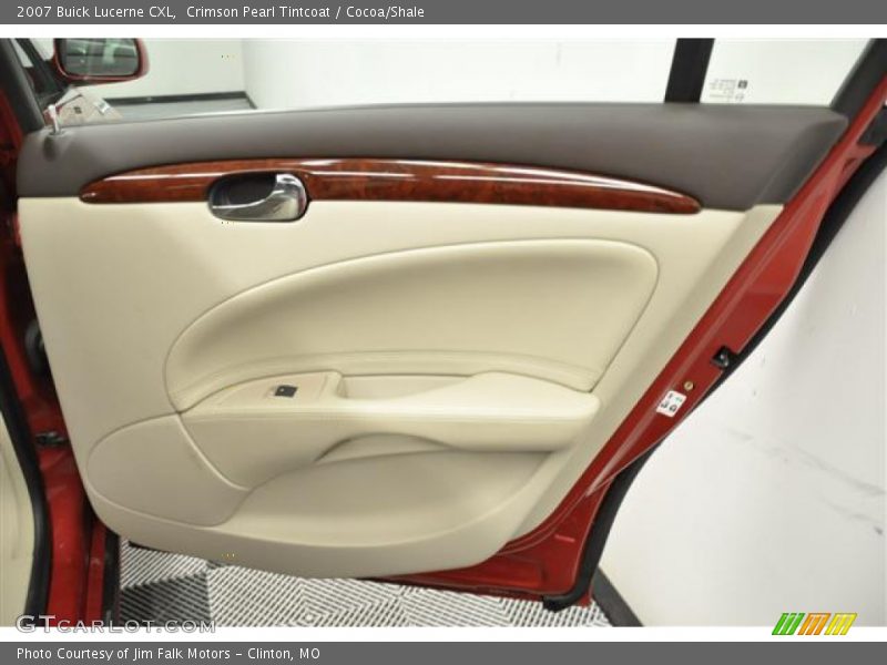 Crimson Pearl Tintcoat / Cocoa/Shale 2007 Buick Lucerne CXL