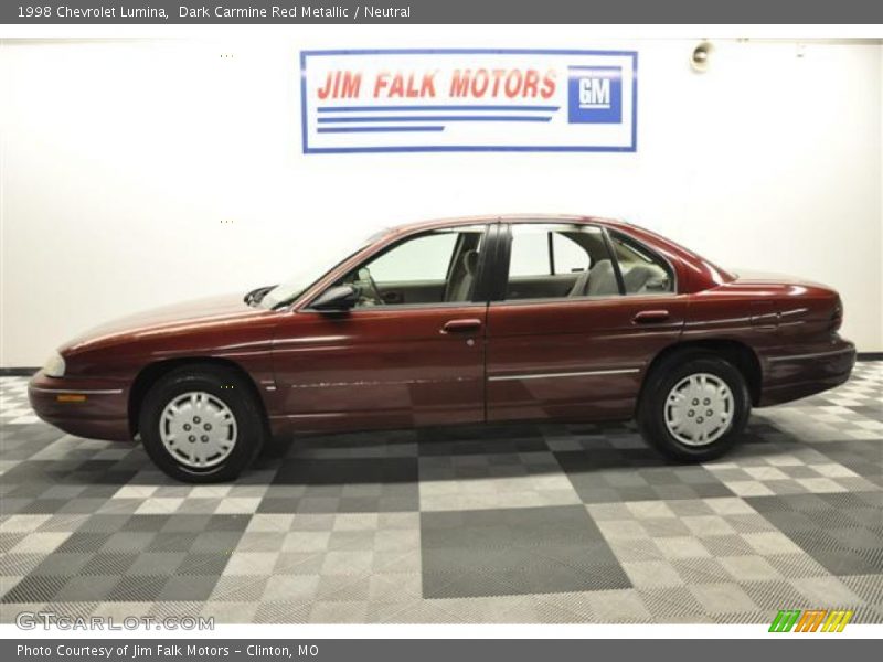 Dark Carmine Red Metallic / Neutral 1998 Chevrolet Lumina