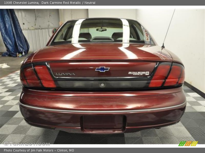 Dark Carmine Red Metallic / Neutral 1998 Chevrolet Lumina