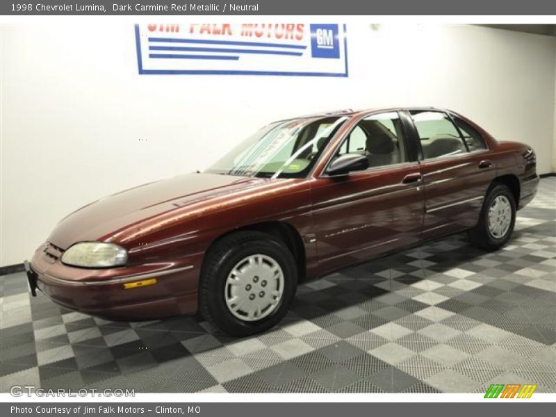 Dark Carmine Red Metallic / Neutral 1998 Chevrolet Lumina