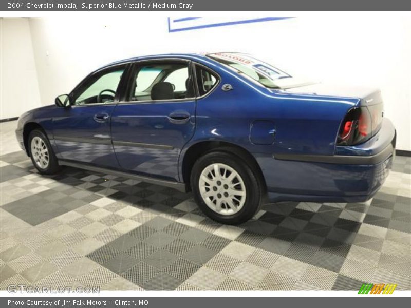 Superior Blue Metallic / Medium Gray 2004 Chevrolet Impala