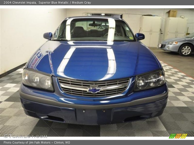 Superior Blue Metallic / Medium Gray 2004 Chevrolet Impala