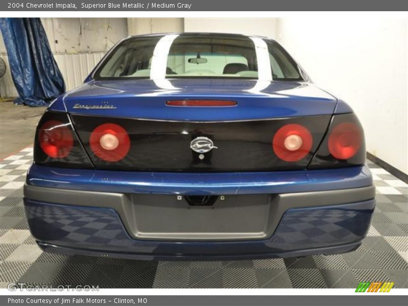 Superior Blue Metallic / Medium Gray 2004 Chevrolet Impala