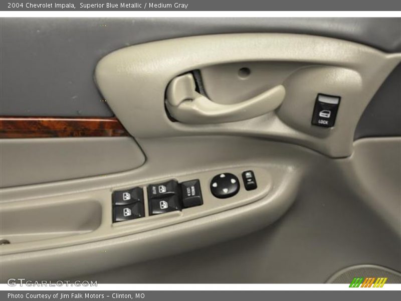 Superior Blue Metallic / Medium Gray 2004 Chevrolet Impala