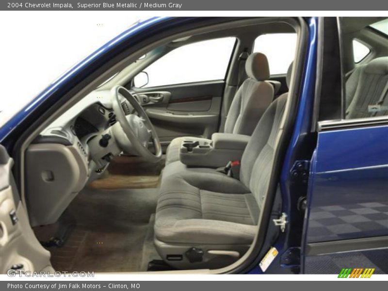 Superior Blue Metallic / Medium Gray 2004 Chevrolet Impala