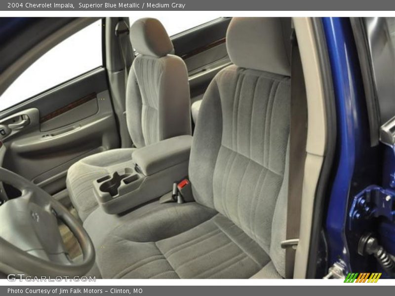 Superior Blue Metallic / Medium Gray 2004 Chevrolet Impala