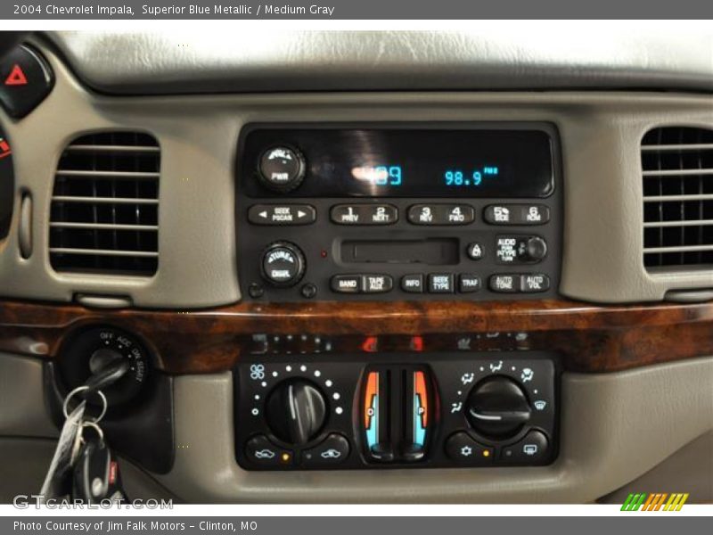 Superior Blue Metallic / Medium Gray 2004 Chevrolet Impala