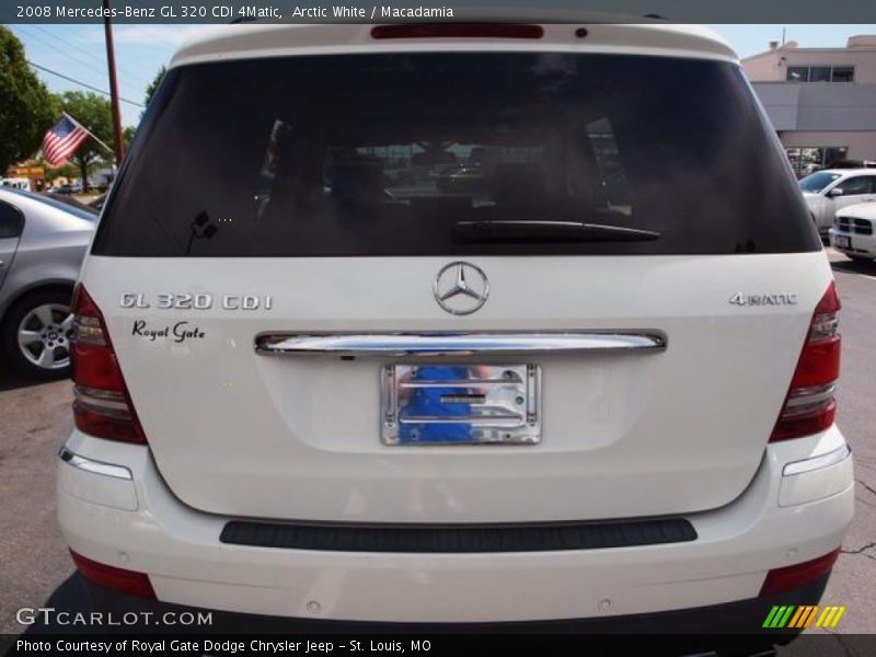 Arctic White / Macadamia 2008 Mercedes-Benz GL 320 CDI 4Matic