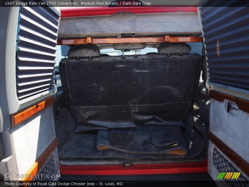 Medium Red Metallic / Dark Slate Gray 1997 Dodge Ram Van 2500 Conversion