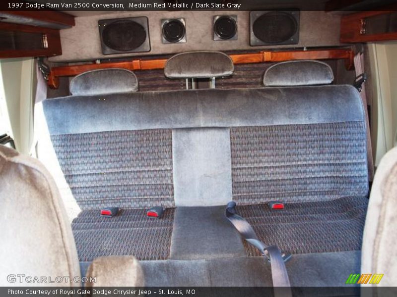 Medium Red Metallic / Dark Slate Gray 1997 Dodge Ram Van 2500 Conversion